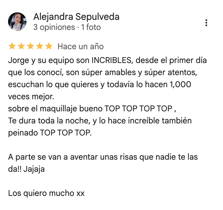 Testimonio de alumna 3